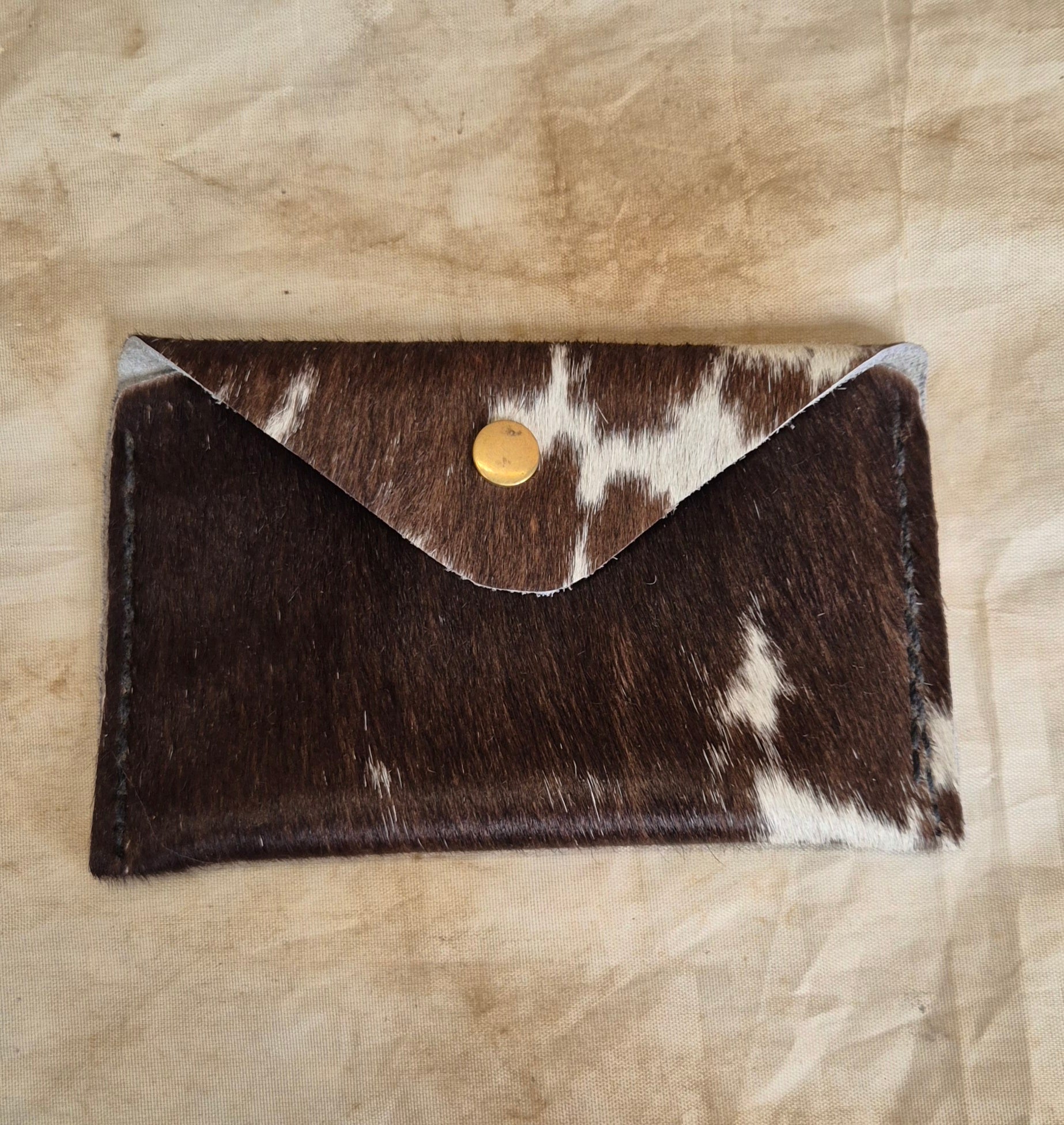 Cow Hide Pouch