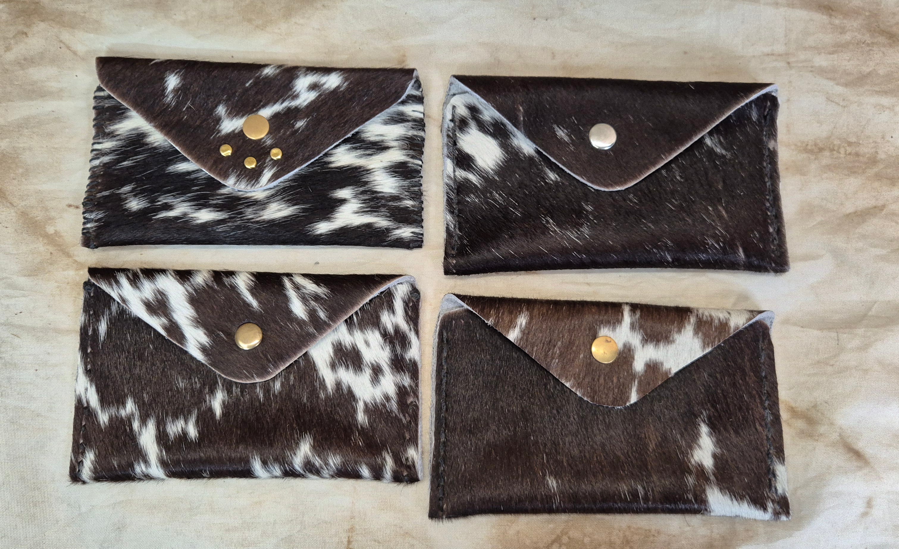 Cow Hide Pouch