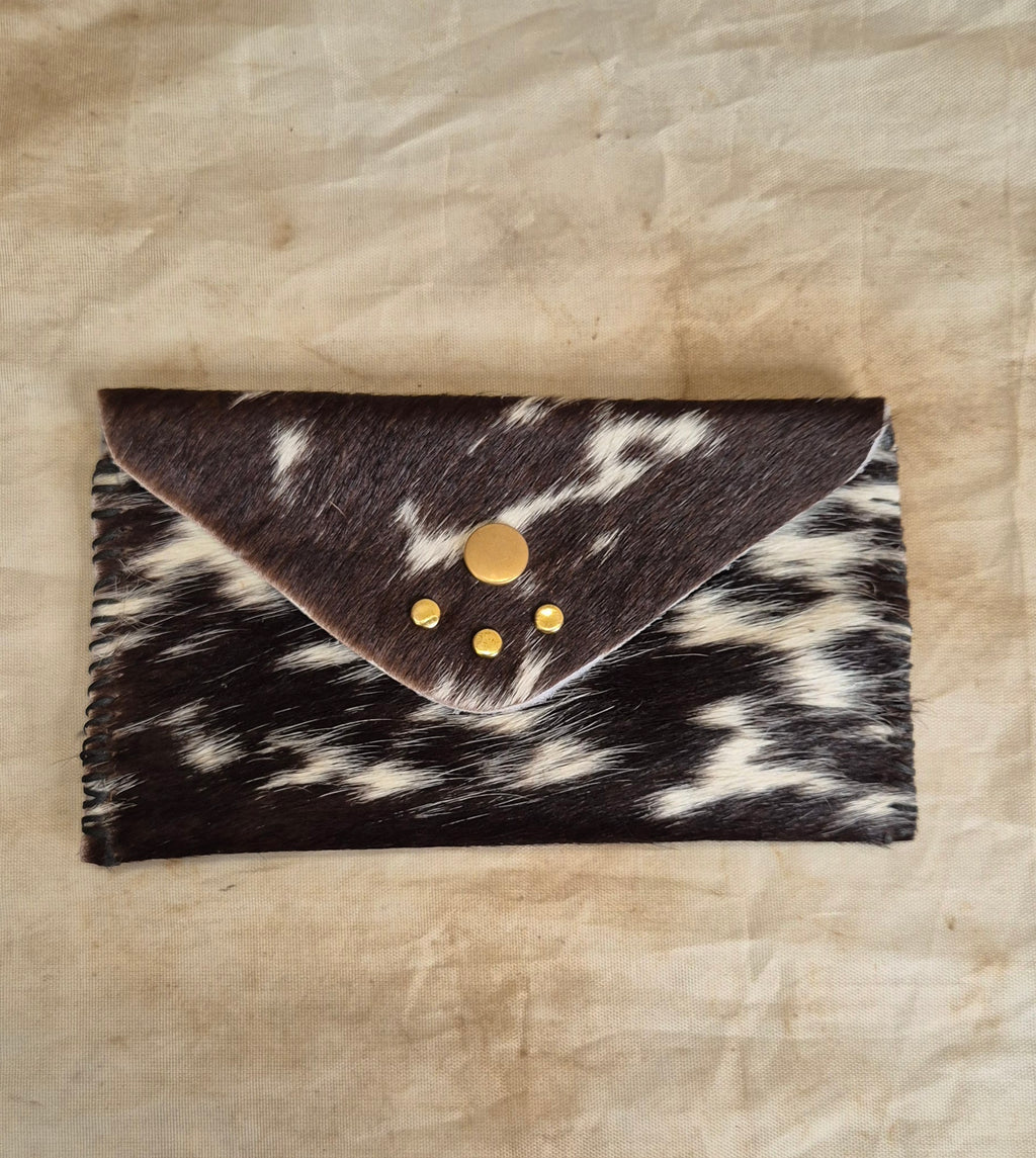 Cow Hide Pouch