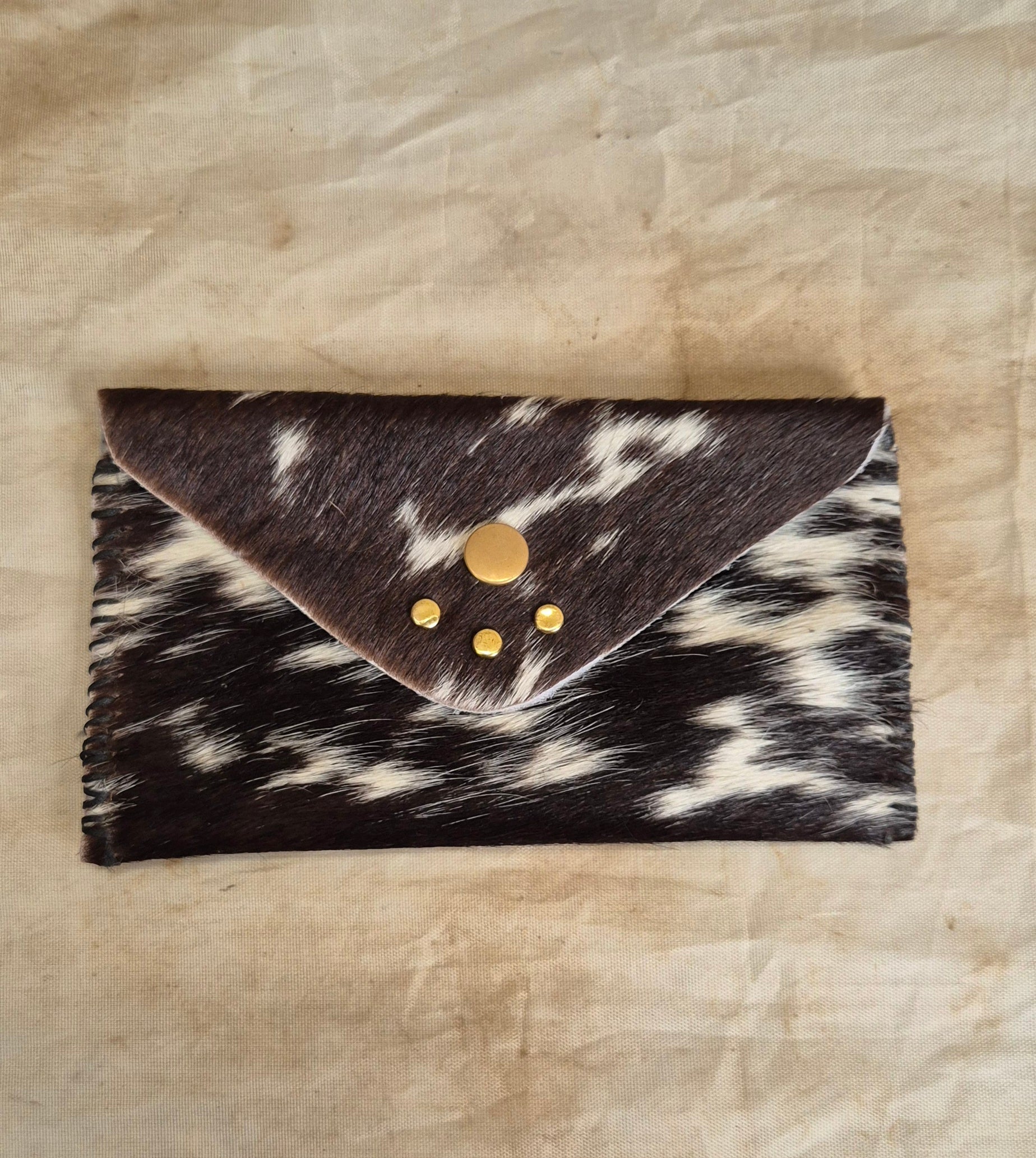 Cow Hide Pouch