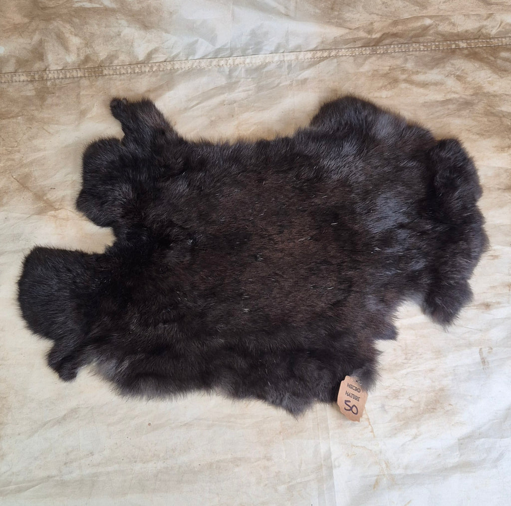 Black Rabbit Pelts