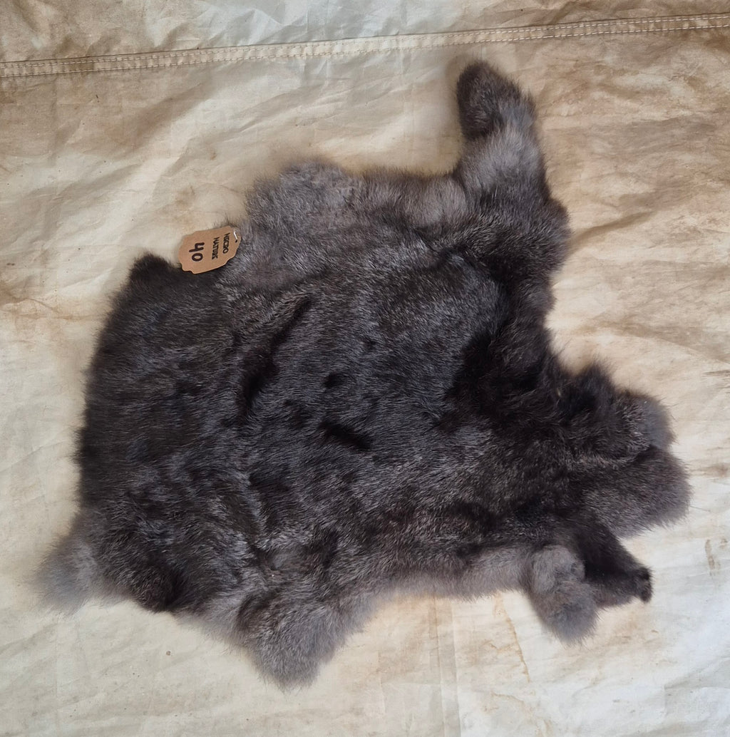 Black Rabbit Pelts