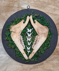 Mirrored Jaws Wall Hanger