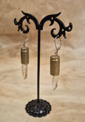 Crystal Bullet Earrings