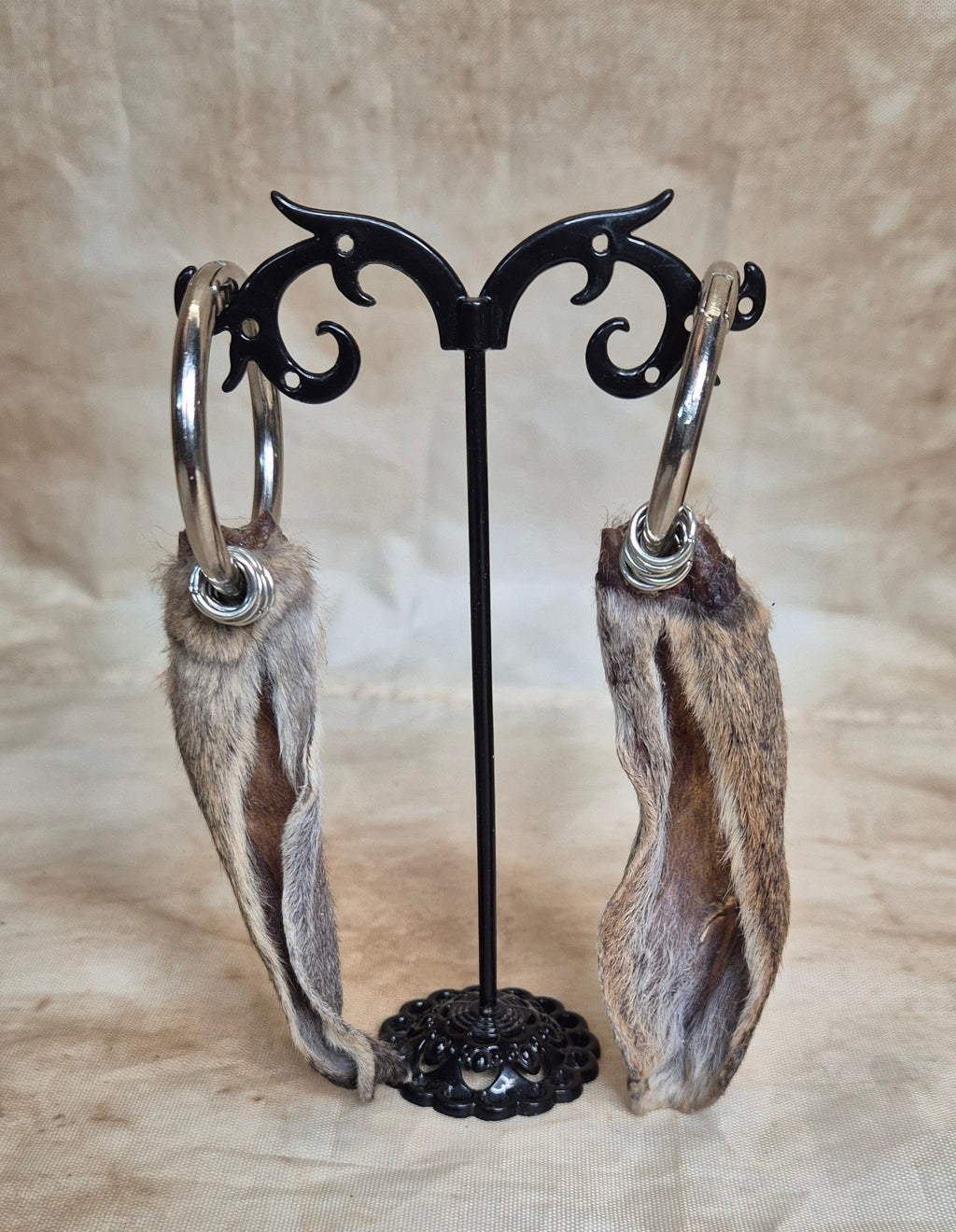 Bunny Ear Silver Strechers #3